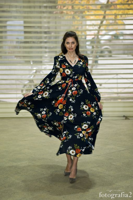 vestidos estampados de invierno